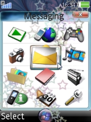 Vista Stars K810 theme