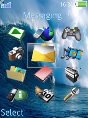 Surf K800 / K800i theme