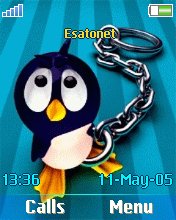 Penguin W810  theme