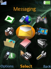 Dark W890  theme