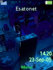 City lights W910  theme