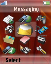 Fire W810  theme