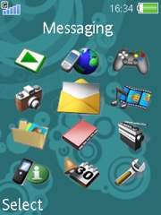 Bubbles W850 theme