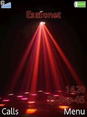 Disco Lights theme for Sony Ericsson K770