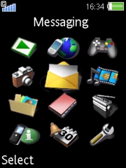 Black&white W580 theme