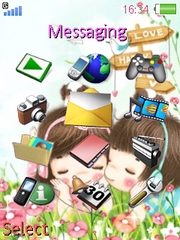 Friends W830 theme