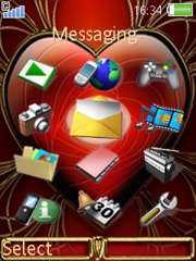 Valentine's day K800 / K800i theme