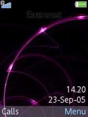One Night theme for Sony Ericsson T650