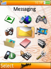 Bug K810 theme