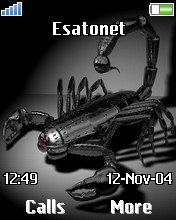 Scorpion K750  theme
