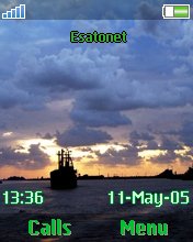 Sulina-sunrise Z550  theme