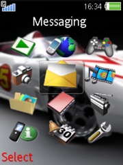 Speed Racer K800 / K800i theme