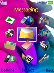Big flowers W890  theme
