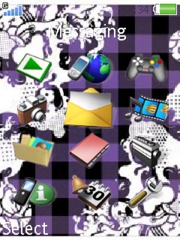 Violeta Dreamz K800 / K800i theme