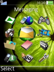 Lime K810 theme
