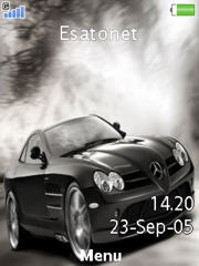 Merc SLR v1 W910  theme