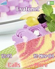 SweetCake K750  theme
