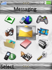 Tiger Eyes W850 theme