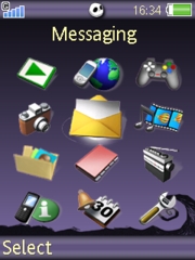 Nightmare K810 theme