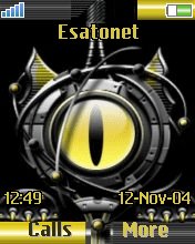 Alien Eye K750  theme