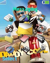 Daddy cool K750  theme
