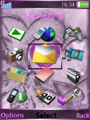 Butterflys W910  theme