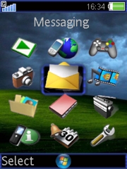 Landscape K810 theme