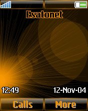 SE S.i.G Walkman Sun W800  theme