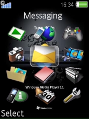 Windows Media Player S500 theme