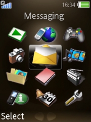 Cyber-shot K810 theme