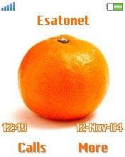 Orange K750  theme