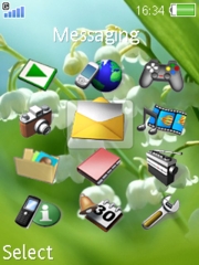 Lyly W580 theme