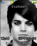 Adam Lambert Z530 theme