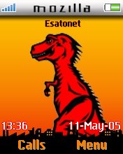 Mozilla Lives! Z550  theme
