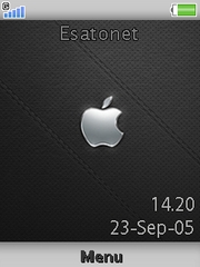 Apple lite theme for Sony Ericsson Hazel