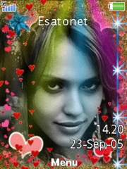 Jessica Alba W890  theme