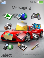 Ferrari Italia S500 theme