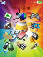 Love colory K800 / K800i theme