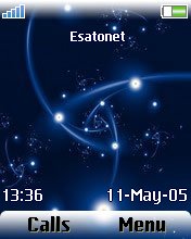 Magic Stars Z550  theme