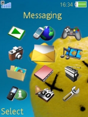 Lemon K810 theme