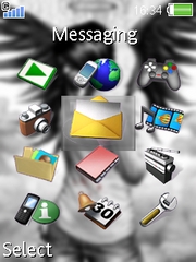 Angel W830 theme