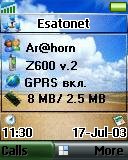 Windows Mobile z600 theme