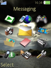 Dark Sky S500 theme
