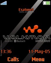 Walkmam 2008 W810  theme