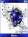 Blue Flowers animated W890  theme