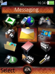 Need For Speed Carbon K800 / K800i theme