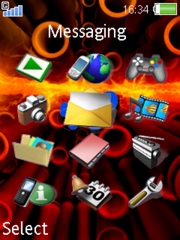 SE Voice W850 theme