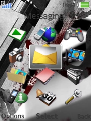 Bloody Metal W890  theme