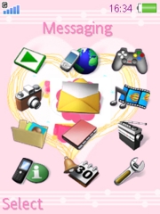 Love forever W580 theme