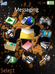 Walkman W830 theme